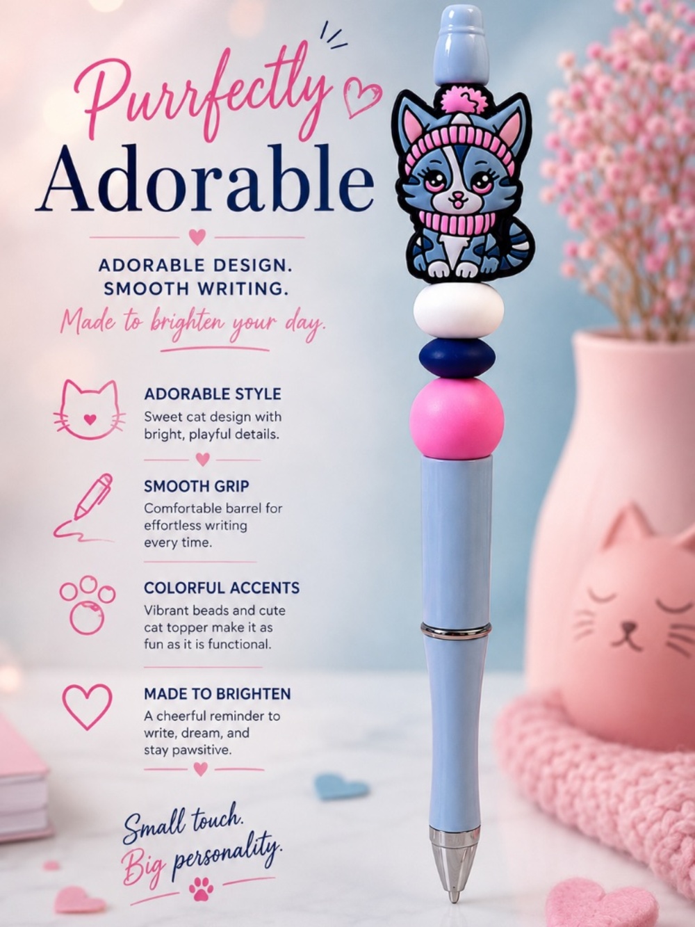 Cozy Catitude Pen